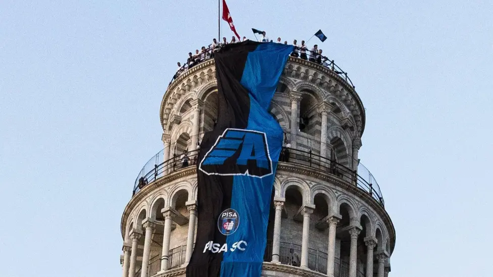 Hành trình trở lại Serie A của Pisa: Khi đội bóng “đứng thẳng” cùng chiếc Tháp Nghiêng_695b579d5bc9b.webp